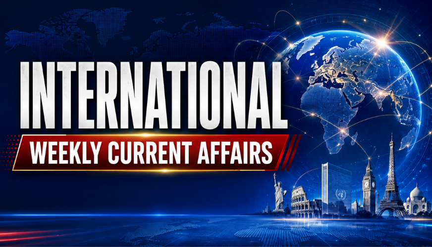 World in Focus: Weekly International Current Affairs (6–12 August 2026)