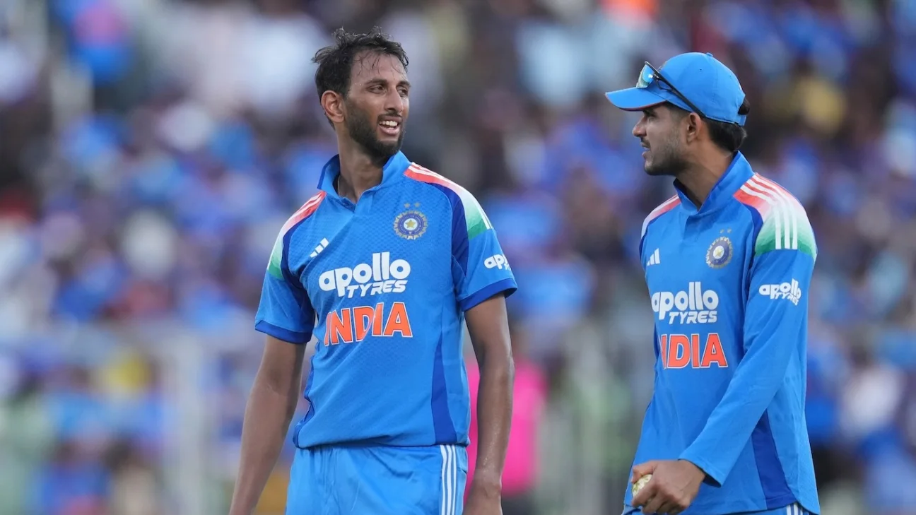 Kamboj replaces injured Prasidh for final India vs West Indies ODI